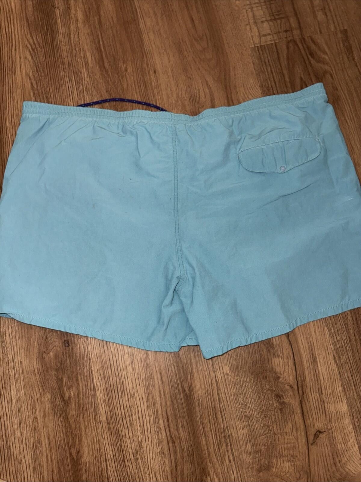 Patagonia Patagonia Subtidal Teal 5" Inseam Swim Shorts Men's Size L Size US 34 / EU 50 - 7 Thumbnail