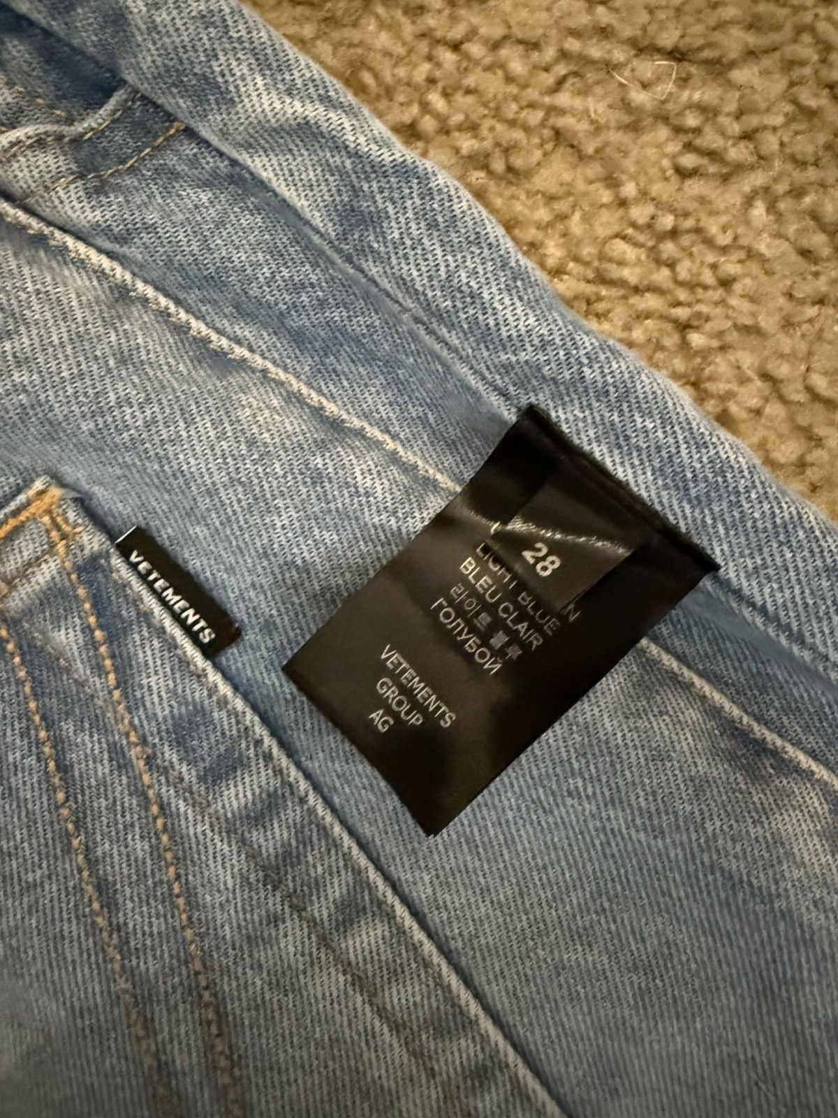 Vetements Vetements inside out pants Size US 28 / EU 44 - 6 Thumbnail