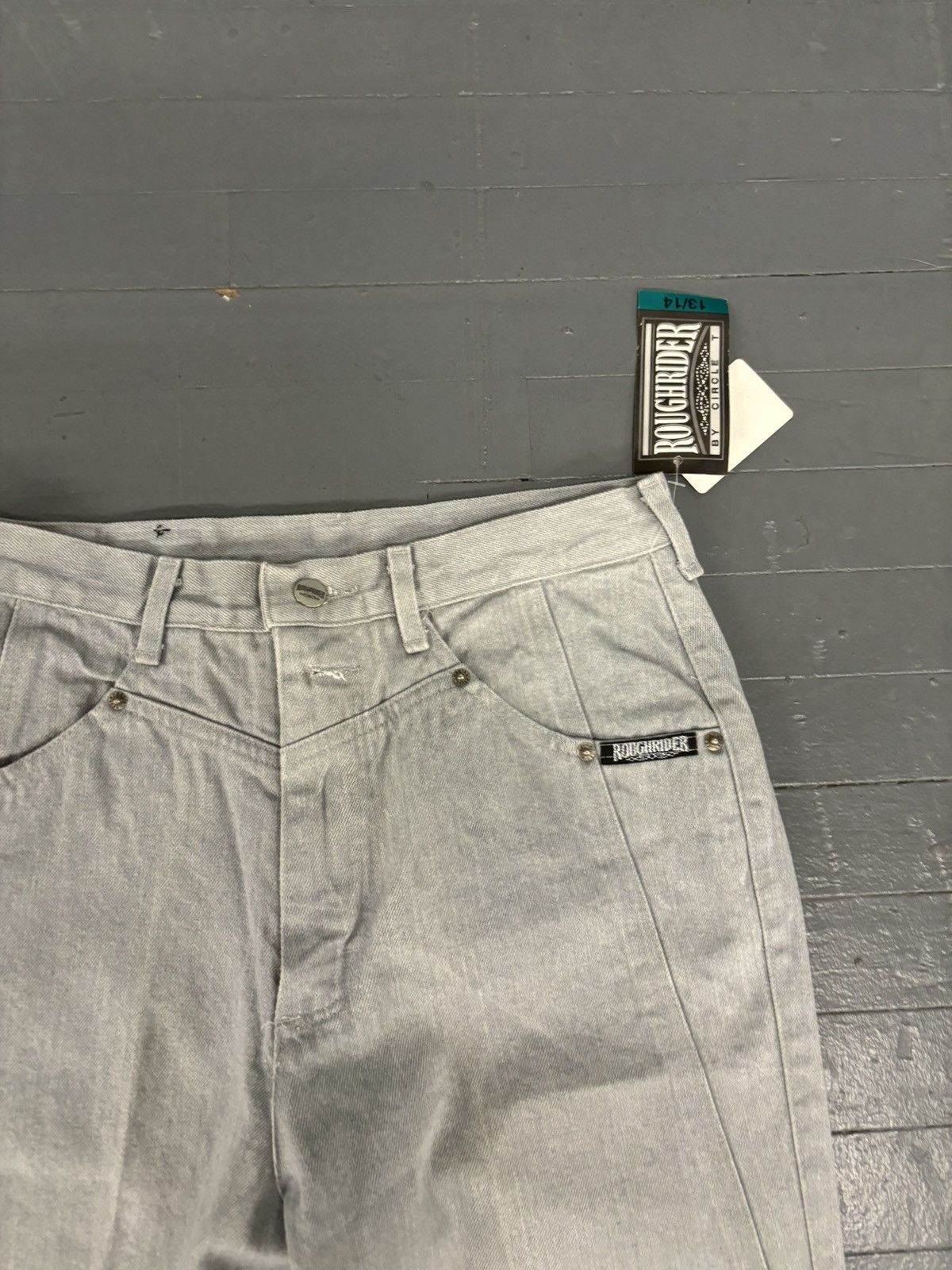 Cowboy Equipment × Southpole × Vintage Vintage 90s Roughrider jeans made in USA Size 30" / US 8 / IT 44 - 3 Thumbnail