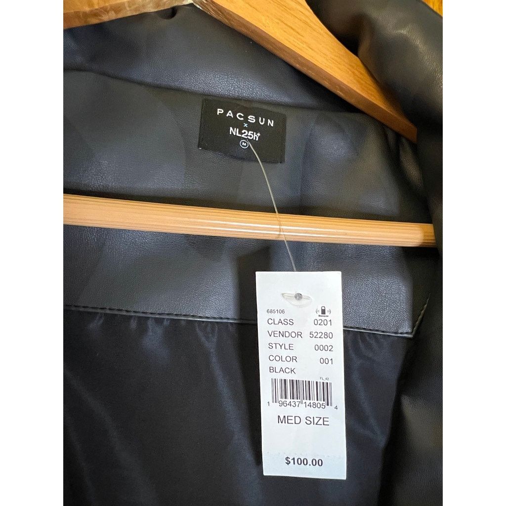 Pacsun Pacsun Faux Leather Jacket Size US M / EU 48-50 / 2 - 4 Thumbnail