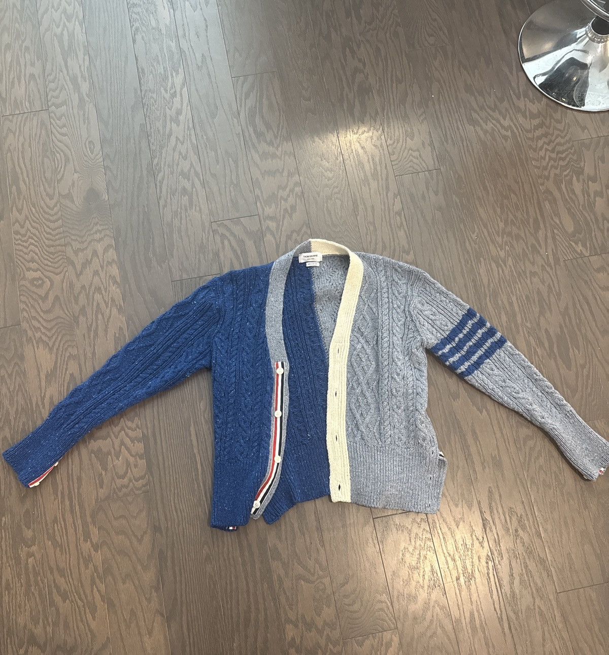Thom Browne Thom browne cardigan cashmere Size US L / EU 52-54 / 3 - 1 Thumbnail