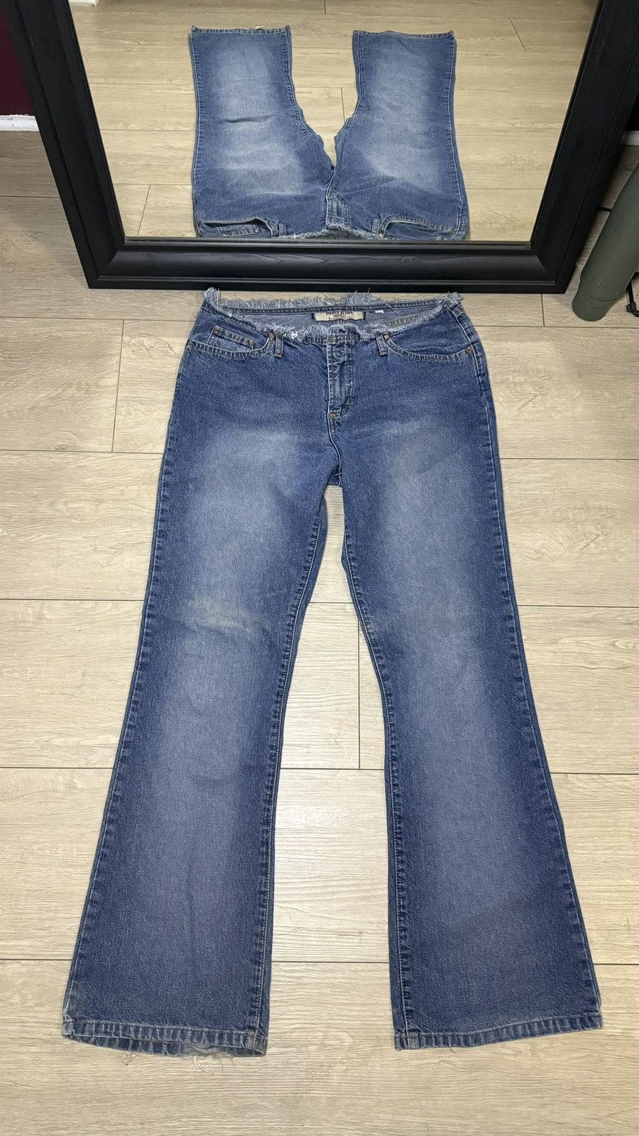 Other Y2K Women’s 2000s Paris Blues Flared Boot Cut Jeans Size 36" / US 14 / IT 50 - 1 Thumbnail