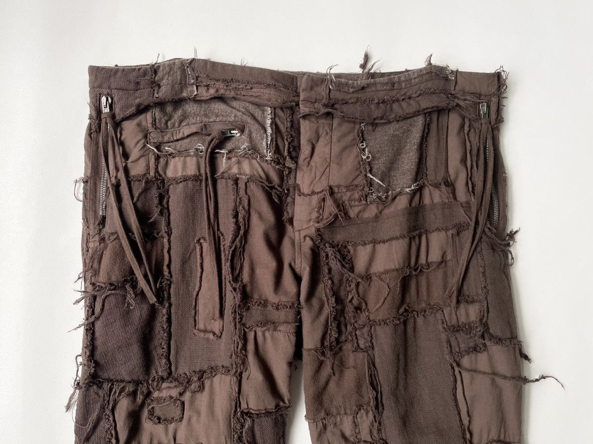 Haider Ackermann S/S 16 ‘Scab’ Patchwork Cotton Sweatpants Size US 36 / EU 52 - 3 Thumbnail
