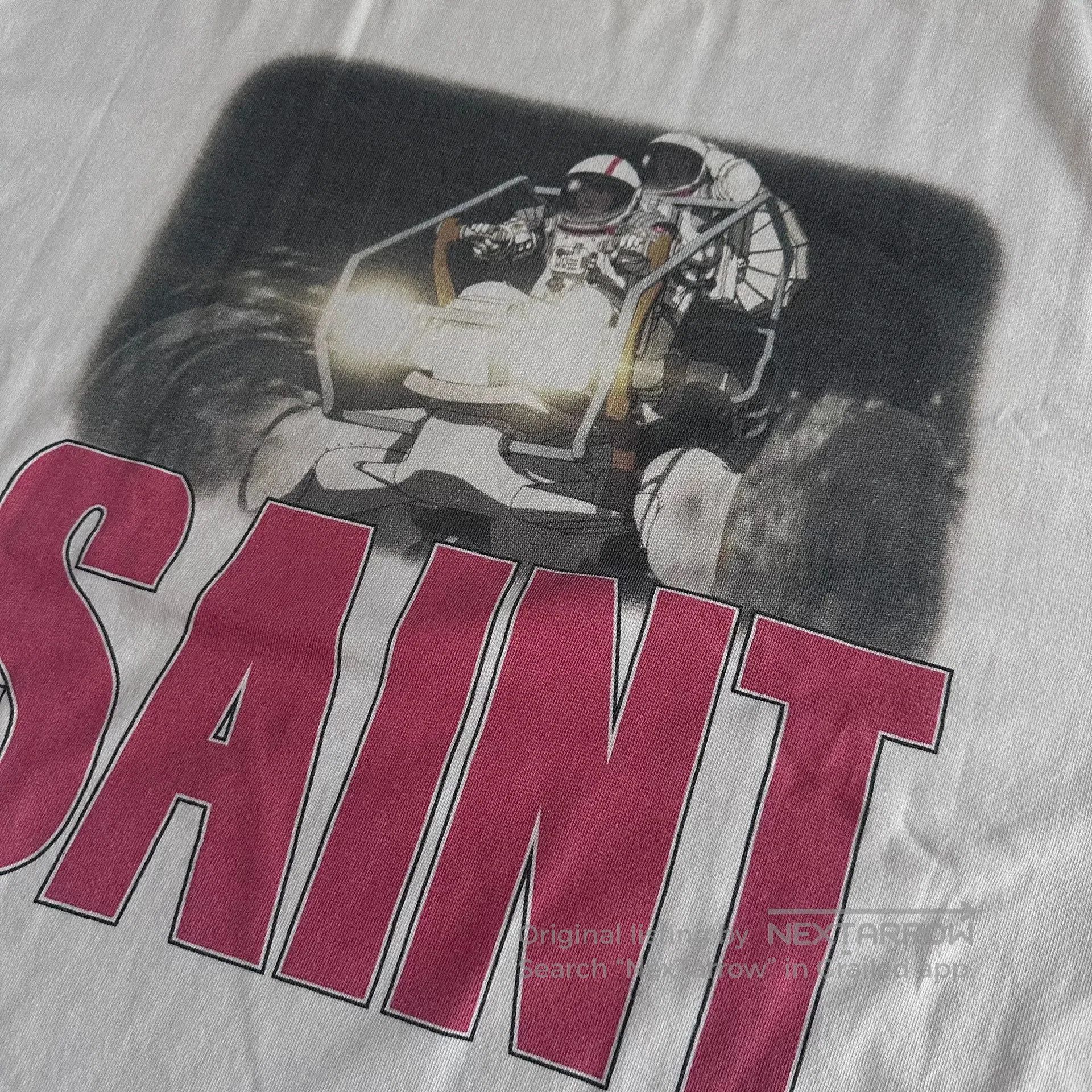 Saint Michael Saint Michael Washed White Short Sleeve. Size US XXL / EU 58 / 5 - 3 Thumbnail