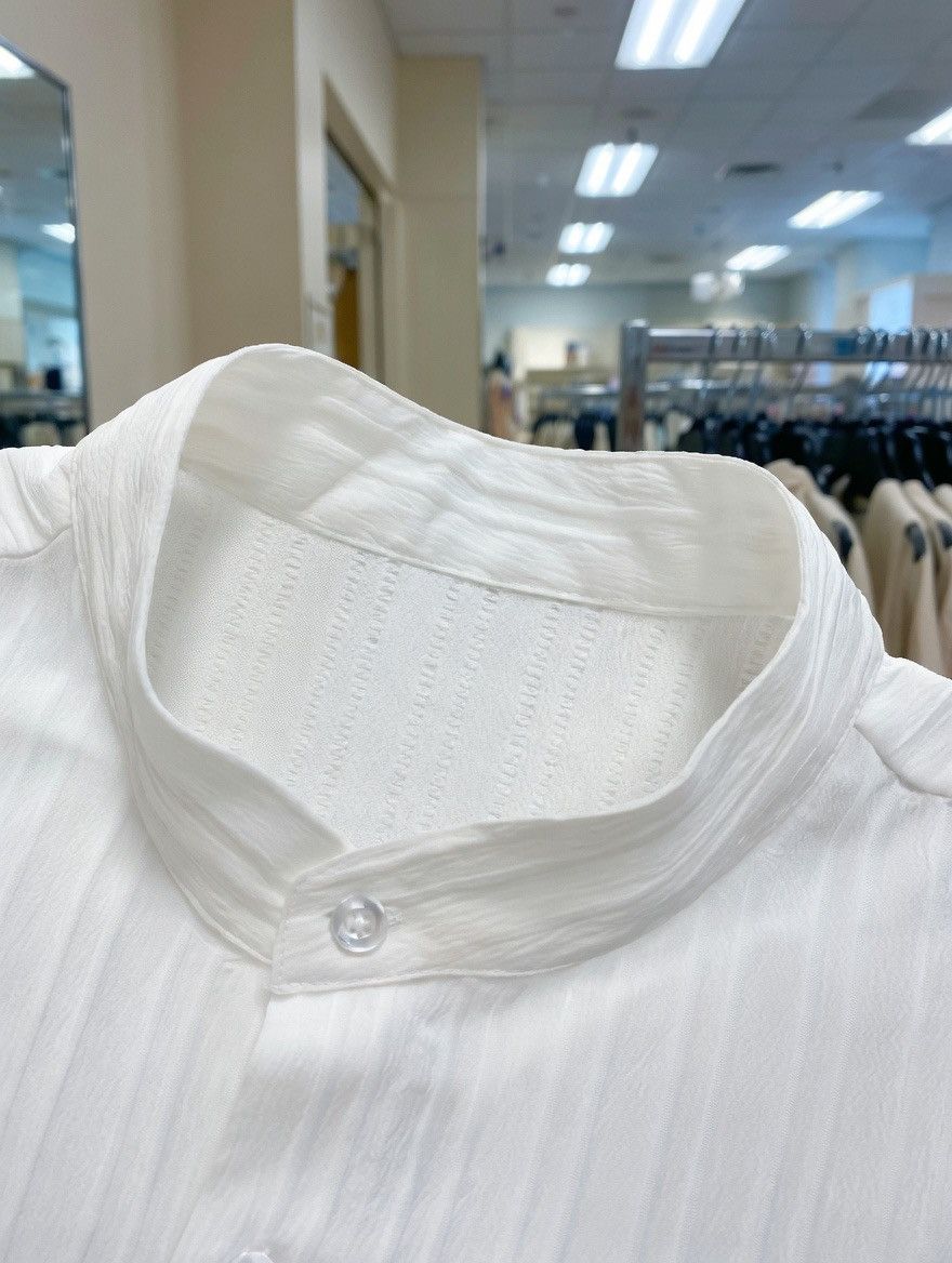 Other Completo Uomo Bianco Plissettato Camicia + Pantaloni - M Size US M / EU 48-50 / 2 - 3 Thumbnail