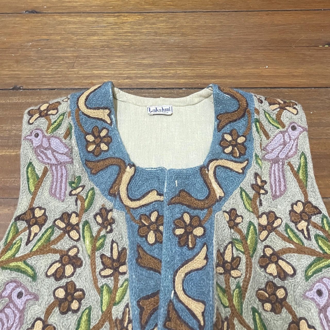 Handmade × Vintage Very Rare Vintage Brand Lakshmi Handmade Vest 1990s Size US M / EU 48-50 / 2 - 3 Thumbnail