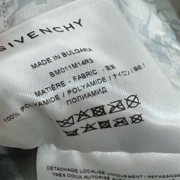Givenchy White & Grey Camo Vest Men’s Size 54/XXL