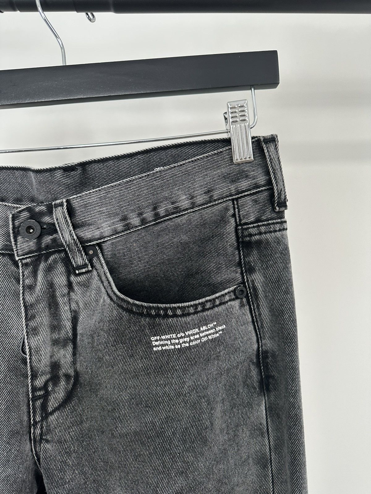 Off-White OFF WHITE DENIM JEANS Size US 29 - 16 Thumbnail