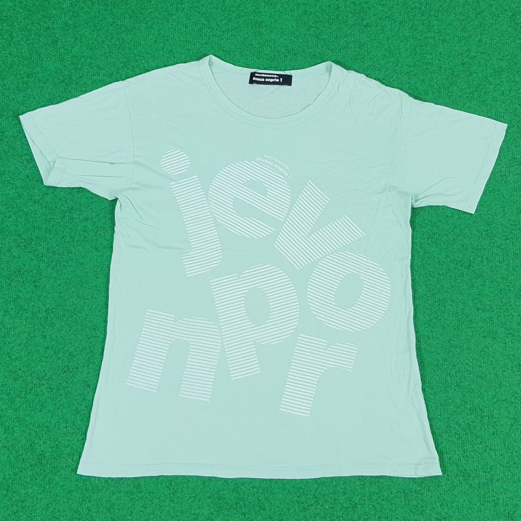 Issey Miyake × Japanese Brand × mercibeaucoup Vintage Mercibeaucoup Jevous Enorie by Issey Miyake T-shirt Size M / US 6-8 / IT 42-44 - 1 Thumbnail