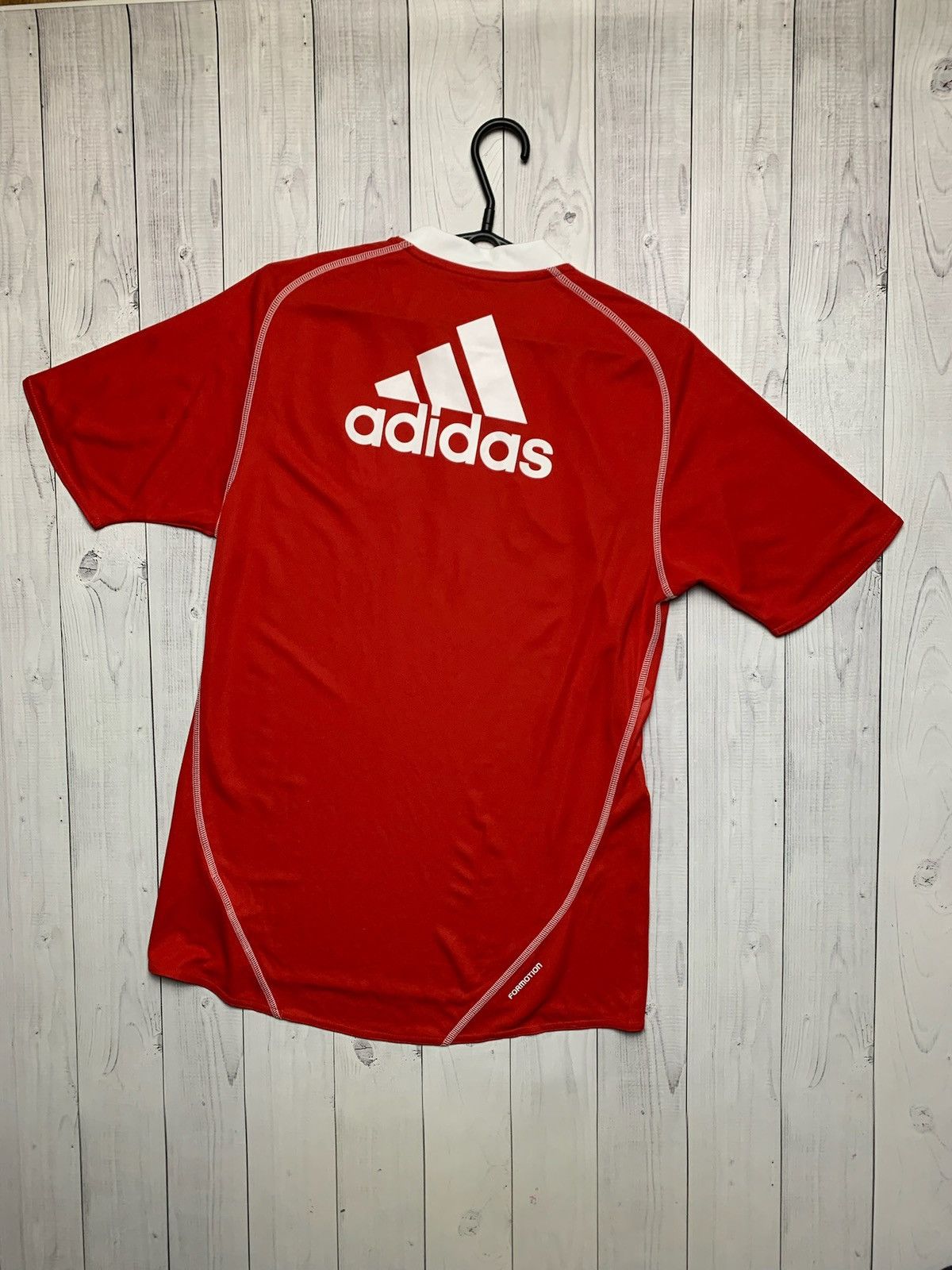 Adidas × Vintage Vintage adidas Bayern Munich soccer jersey size M red Size US M / EU 48-50 / 2 - 2 Thumbnail