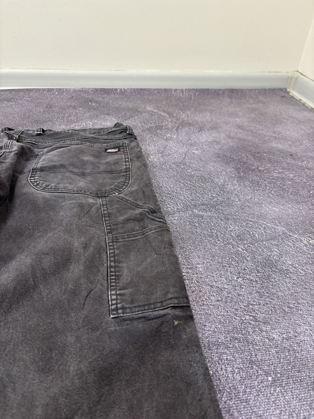 Dickies Vintage Dickies Faded Black Workwear Hype Baggy Pants Jeans Size US 36 / EU 52 - 6 Thumbnail