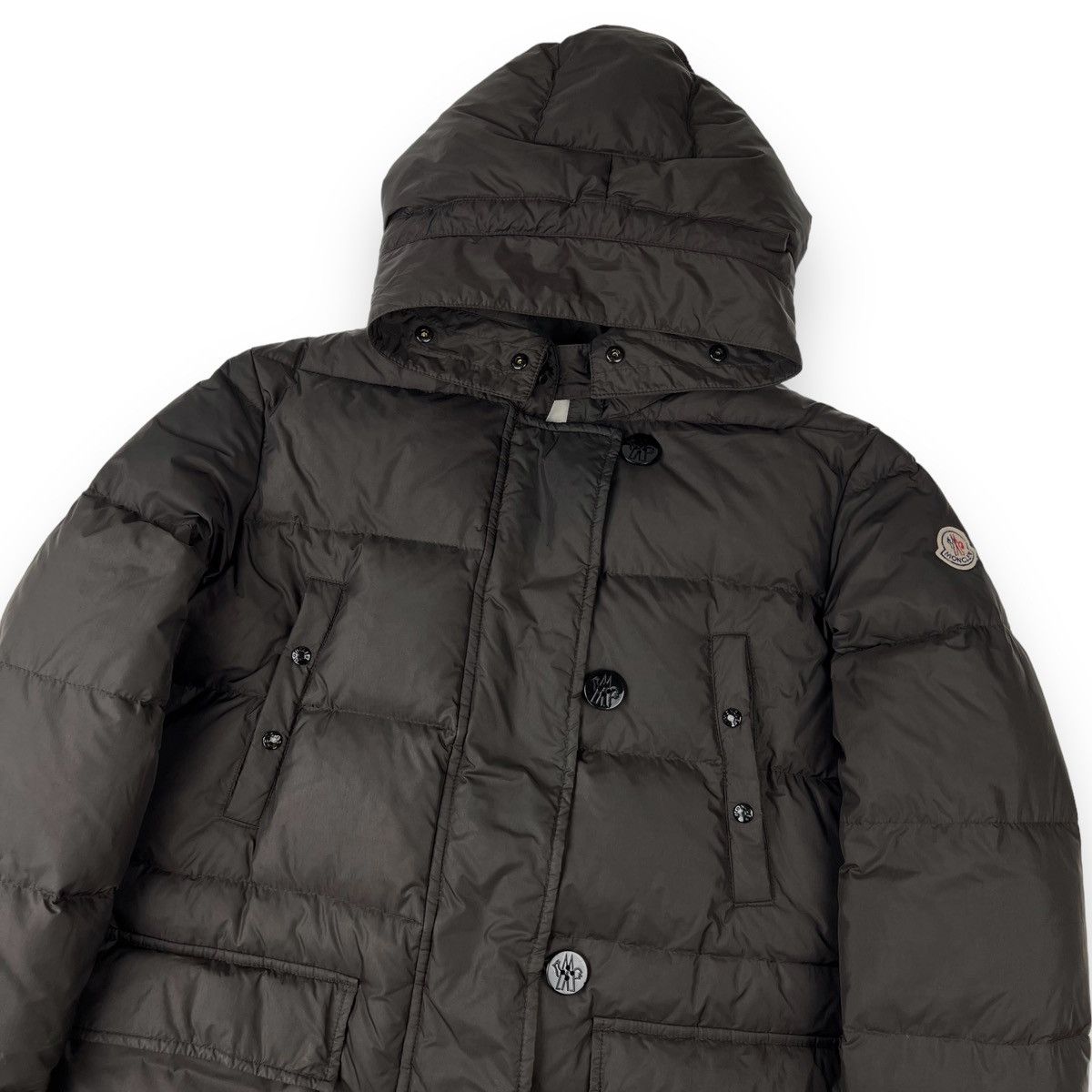 image of Moncler Dark Brown Women’S Parka Jacket, Women's (Size XL)