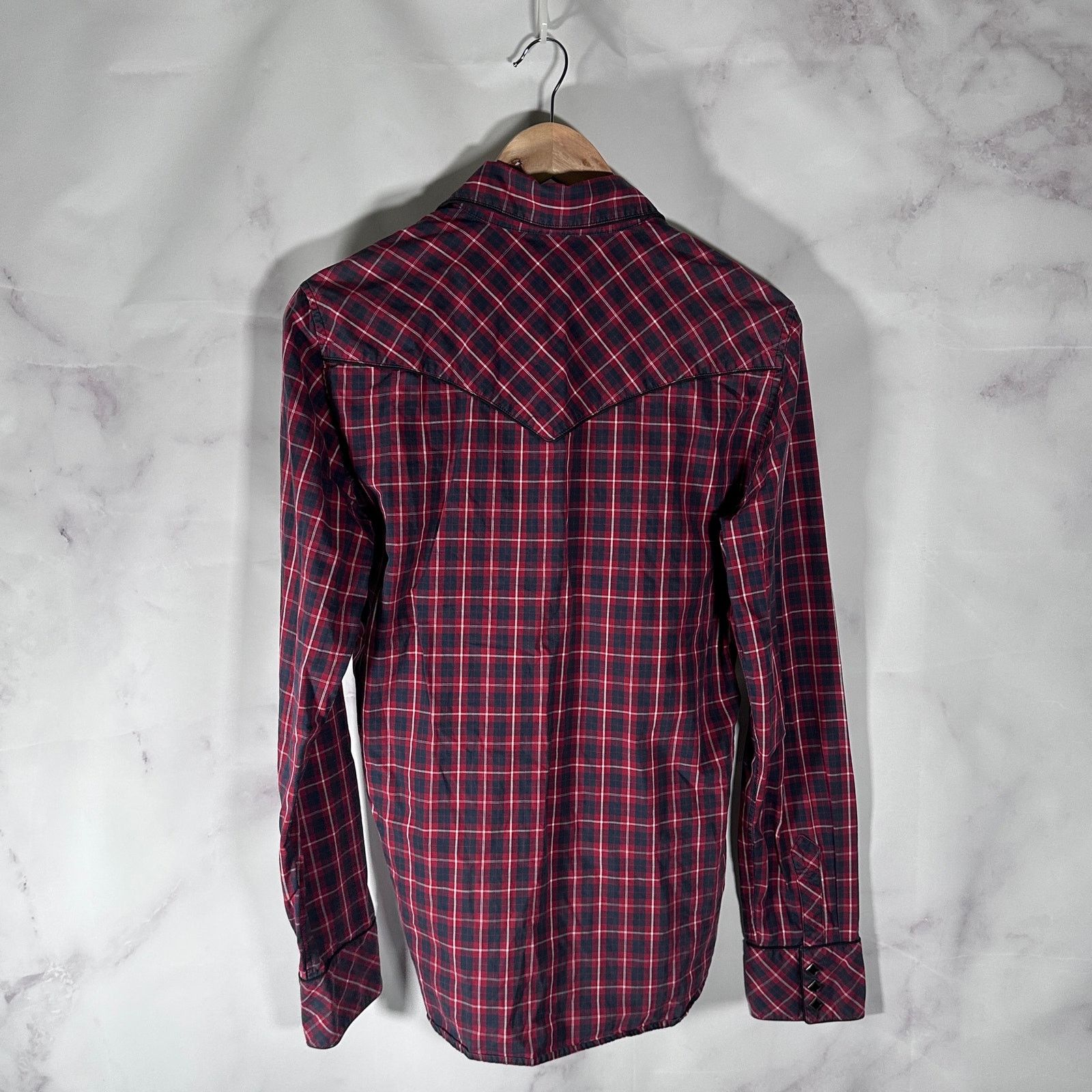 Hysteric Glamour Red Western Flannel Button-Up Shirt Size US M / EU 48-50 / 2 - 7 Thumbnail