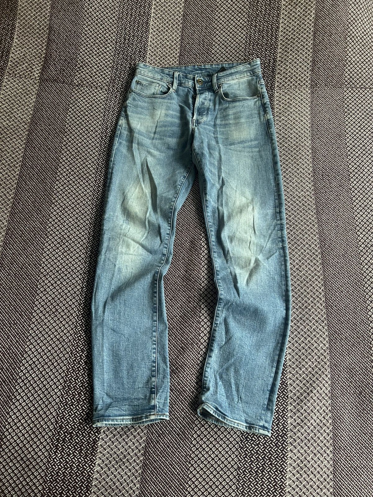 G-Star G-star Raw 3301 Straight Denim Jeans Streetwear Size 28 x 32 Size 28" / US 6 / IT 42 - 6 Thumbnail
