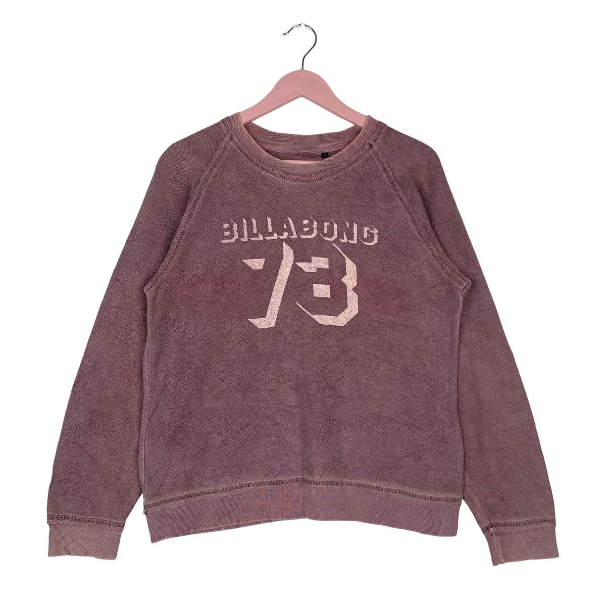 Billabong × Vintage Vintage Billabong Printed Logo Crewneck Sweatshirt Size M / US 6-8 / IT 42-44 - 1 Thumbnail