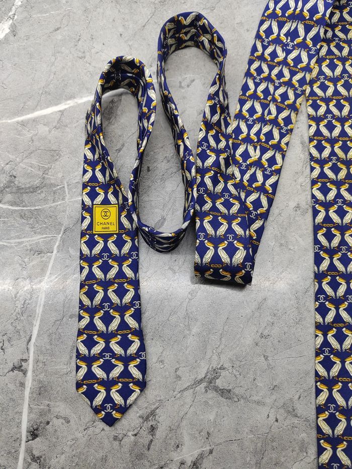 Chanel Chanel Tie Size ONE SIZE - 4 Thumbnail