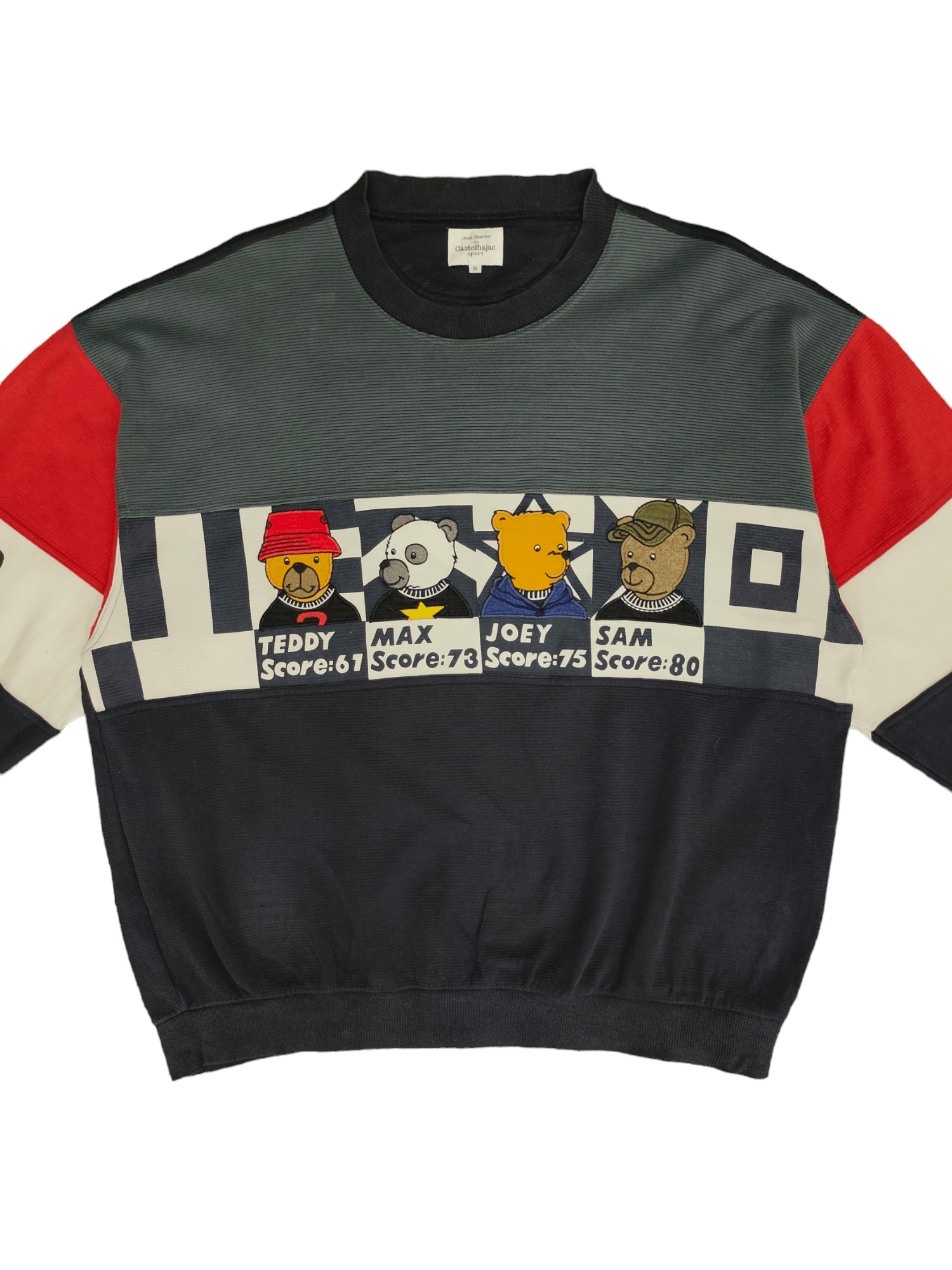 Jean Charles De Castelbajac 90s Jean Charles De Castelbajac World Championship Sweatshir Size US XL / EU 56 / 4 - 1 Thumbnail