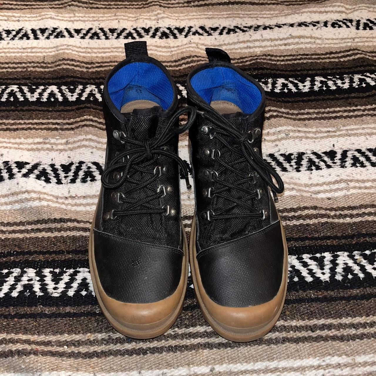 Toms Toms black hiking shoes with a think chunky soles Size US 11.5 / EU 44-45 - 1 Thumbnail