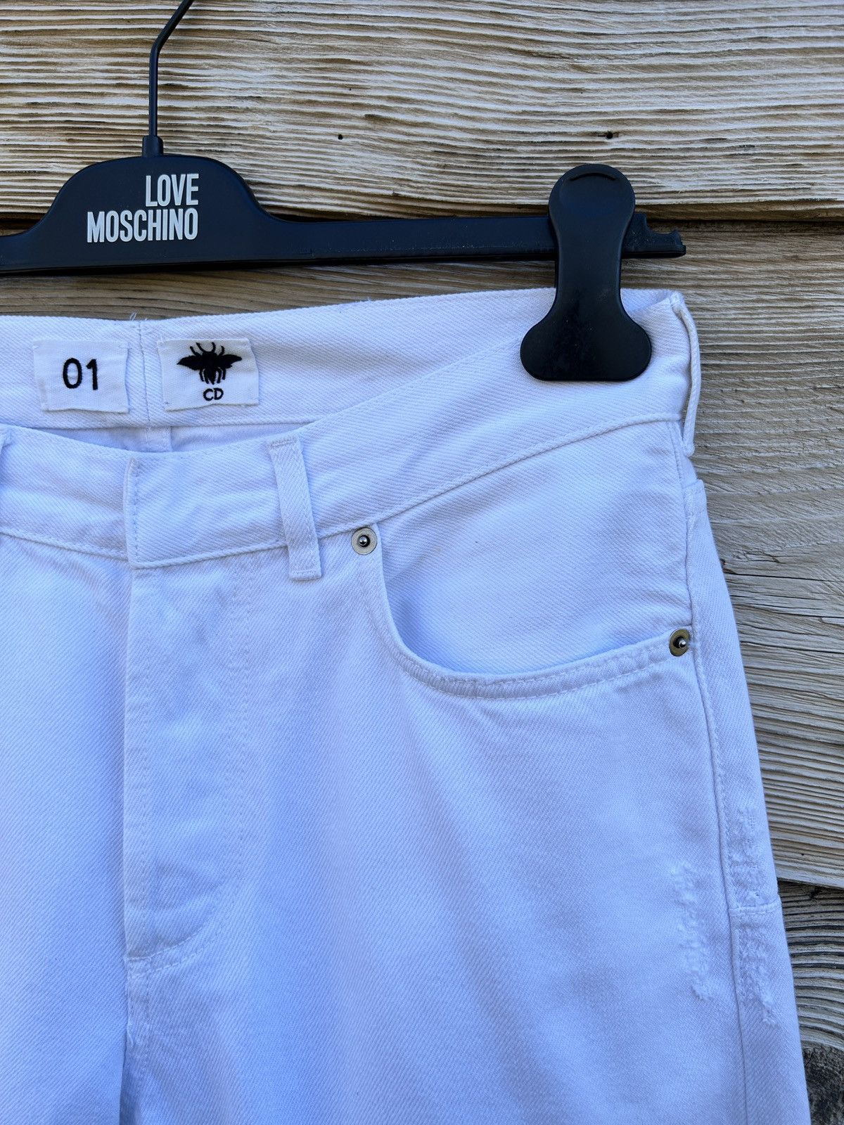 Dior Christian Dior CD01 Boyfriend Denim Jeans Size 27" / US 4 / IT 40 - 4 Thumbnail