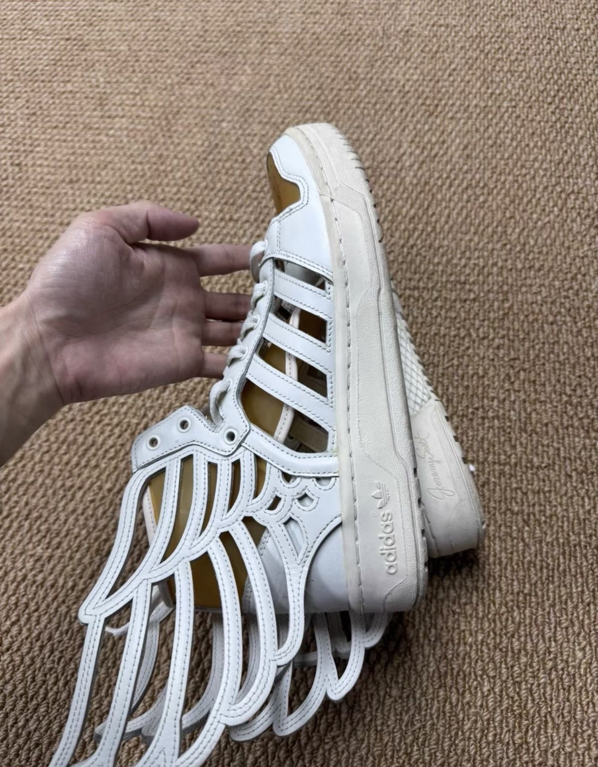 Adidas × Jeremy Scott Jeremy Scott Mesh Wings 2.0 Electric Neon 