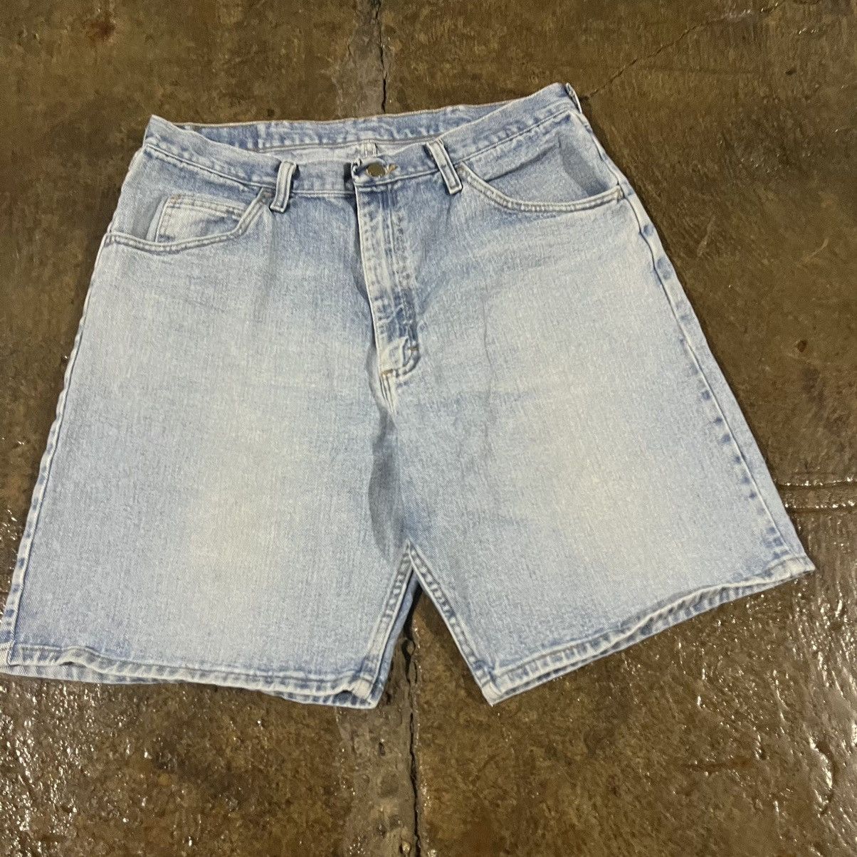 Carhartt × Vintage × Wrangler Crazy Carhartt Style Wrangler Carpenter Jorts Skater Shorts Size US 34 / EU 50 - 5 Thumbnail