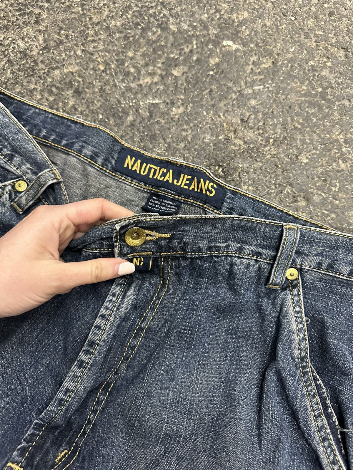 Nautica Y2K nautica cargo jorts Size US 35 - 3 Thumbnail