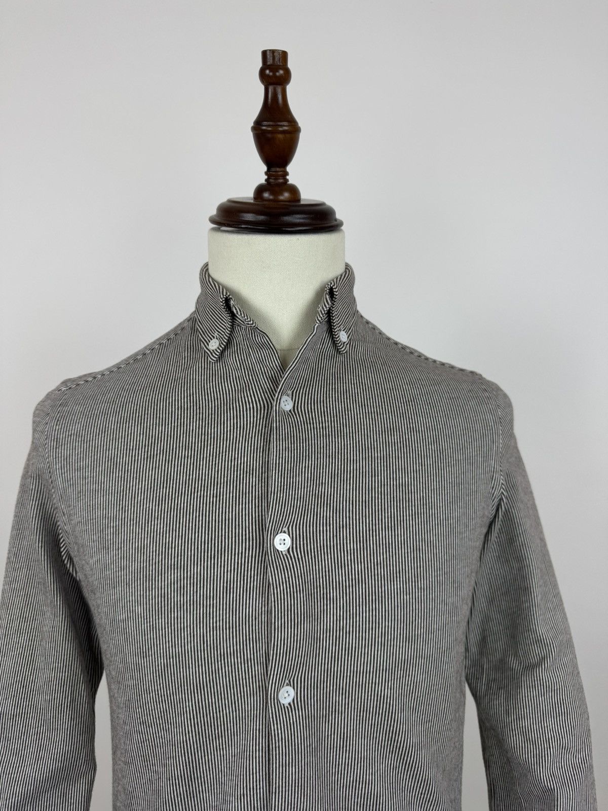 Massimo Dutti Massimo Dutti stripes Shirt long sleeve stretching casual Size US S / EU 44-46 / 1 - 1 Thumbnail