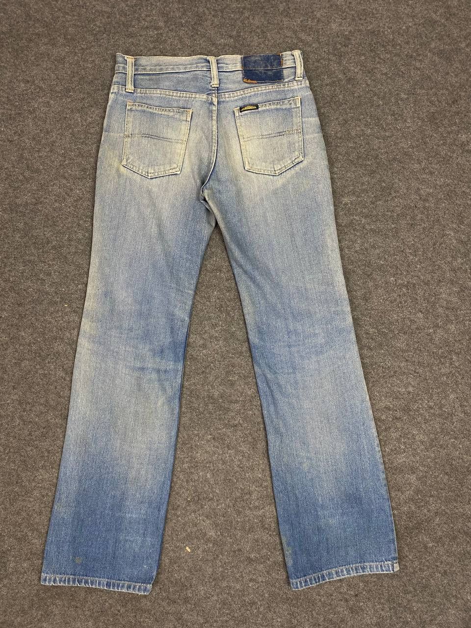 Japanese Brand vintage big mountain bootcut flare distressed rework denim Size US 30 / EU 46 - 1 Thumbnail