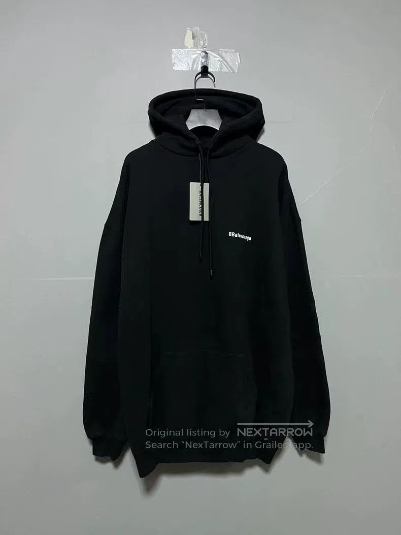 Balenciaga Balenciaga Double B embroidery hooded sweatshirt, size XS Size US S / EU 44-46 / 1 - 1 Thumbnail
