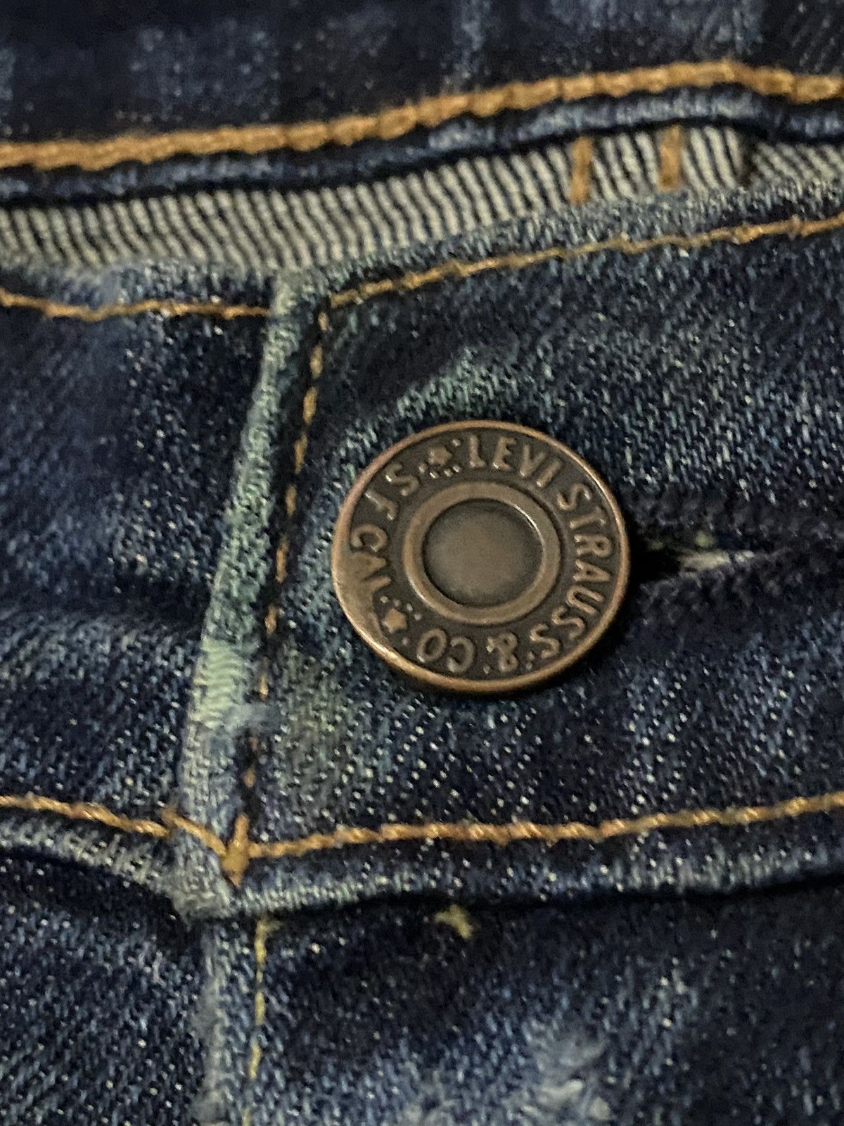 Levi's × Levi's Vintage Clothing Men Jean Levis 505 Premium Big E Button J496 Honeycombs Size US 34 / EU 50 - 14 Thumbnail