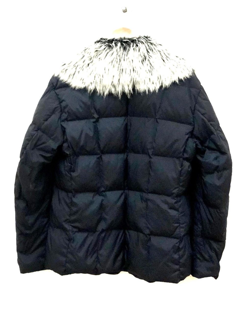 Issey Miyake ISSEY MIYAKE Faux Fur Collar Detachable Down Jacket Black Size L / US 10 / IT 46 - 2 Thumbnail