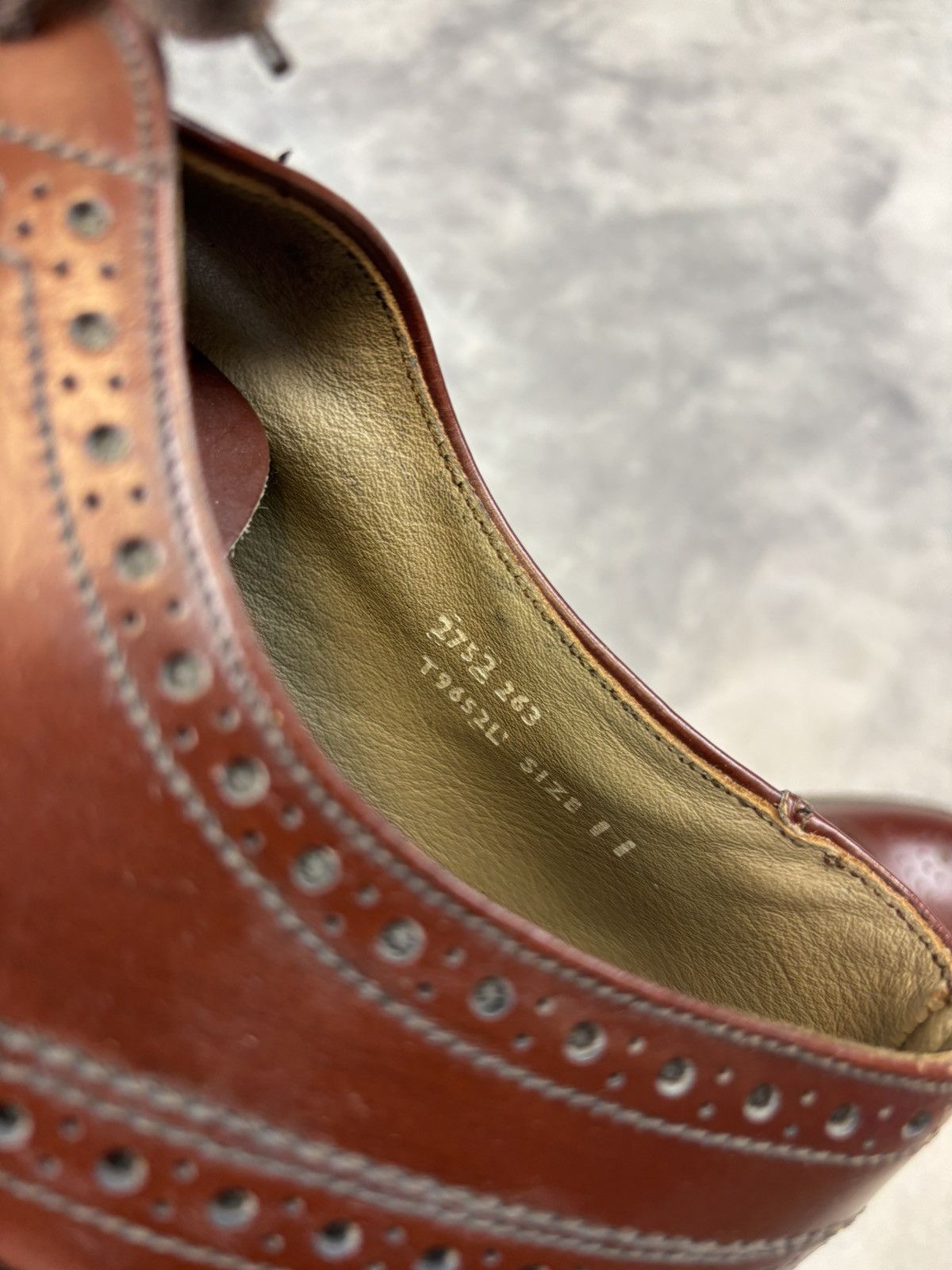 Japanese Brand × Vintage Vintage Casual Leather Formal Boots New Made Uk Avantgarde Size US 11 / EU 44 - 6 Thumbnail