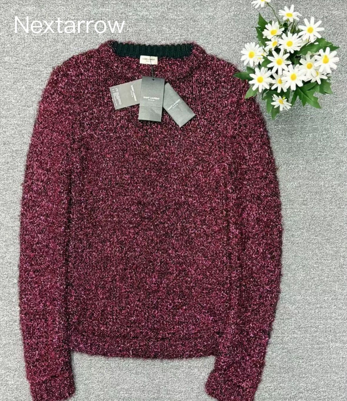 Yves Saint Laurent Saint Laurent SLP Bright Silk Sweater 2412-Nextarrow Size US S / EU 44-46 / 1 - 1 Thumbnail
