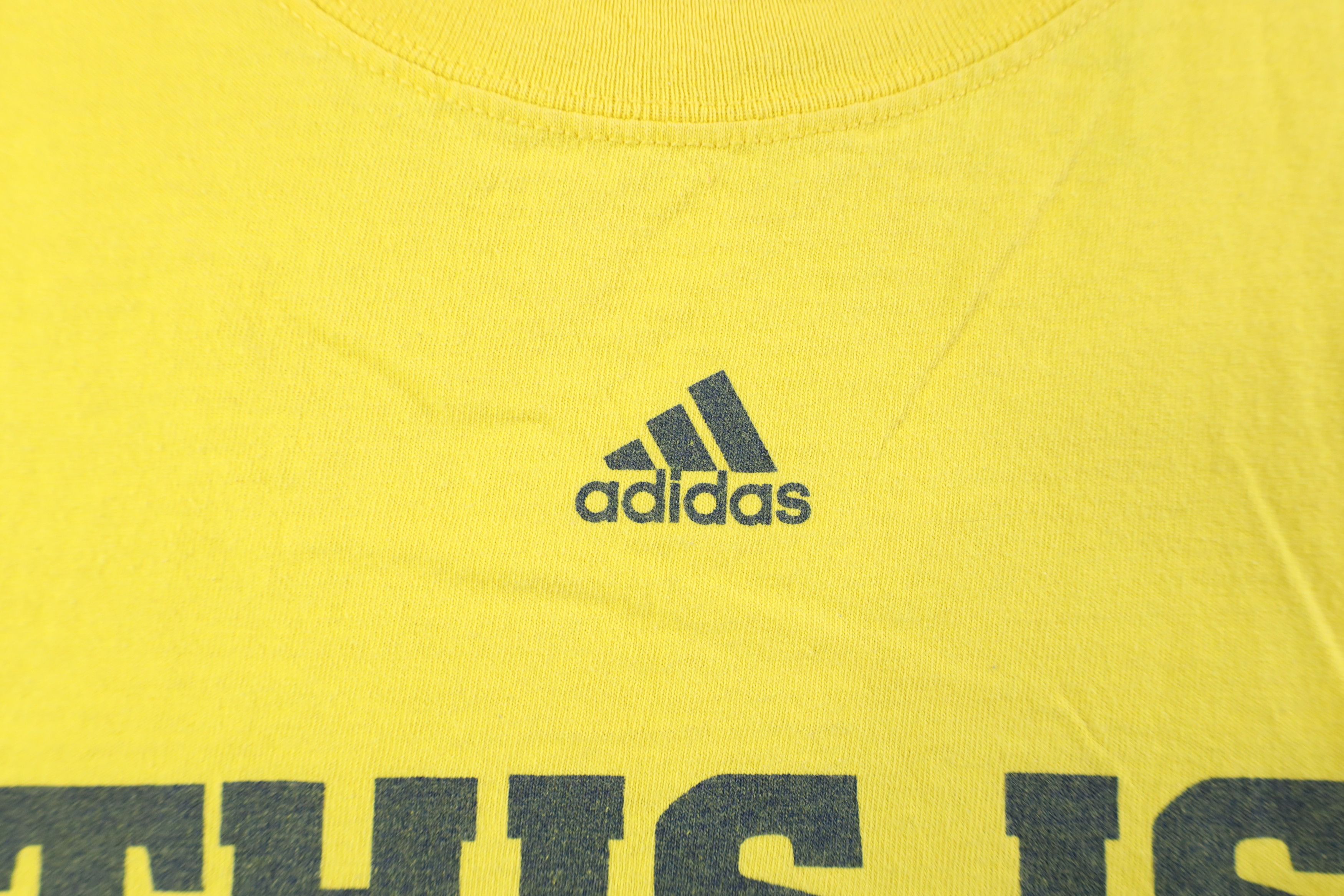 Adidas Adidas University of Michigan Football T-Shirt Maize Cotton Size US S / EU 44-46 / 1 - 5 Thumbnail