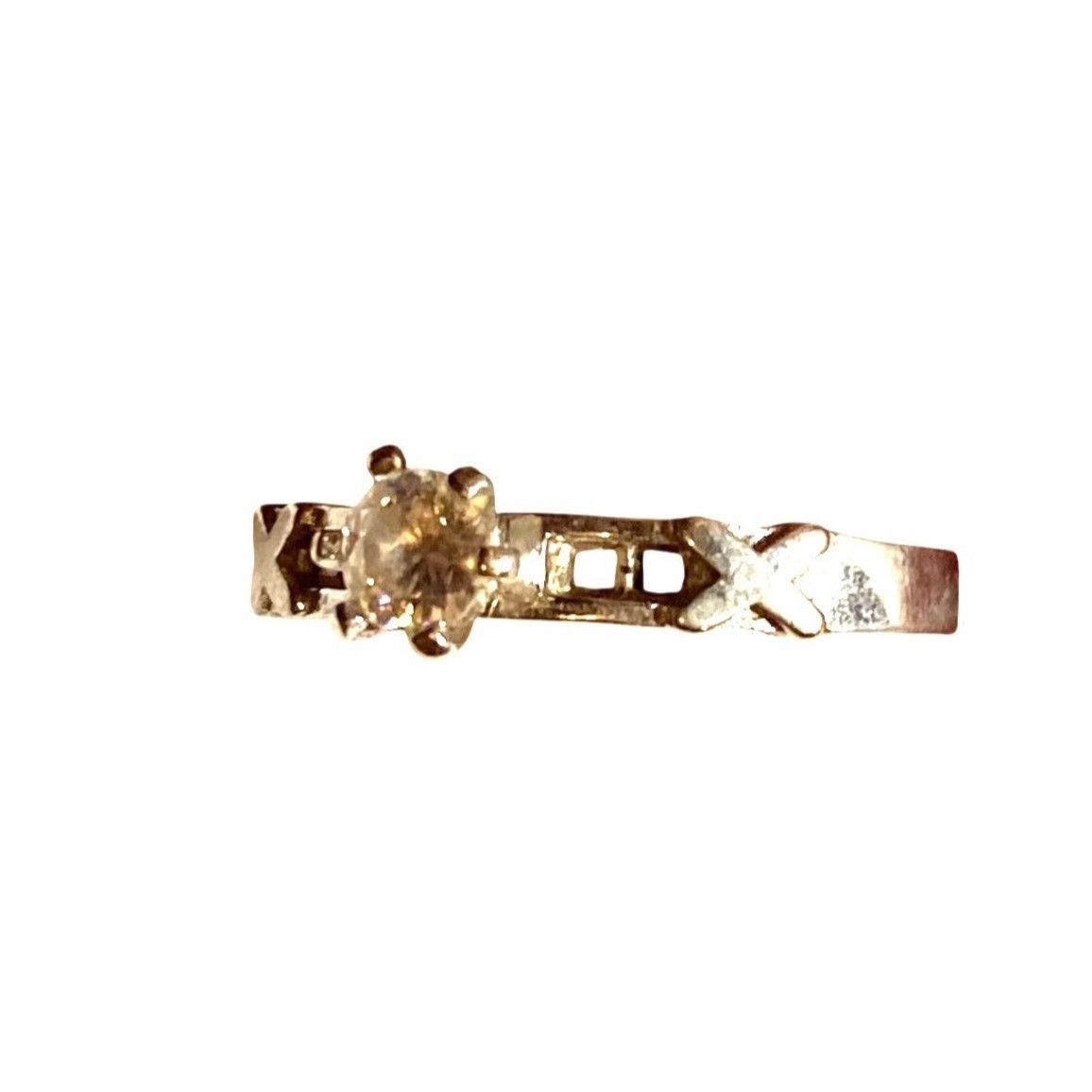 Other Cubic Zirconia or Glass 925 Sterling Wedding Set W/X Sz 8.75 Size ONE SIZE - 8 Thumbnail