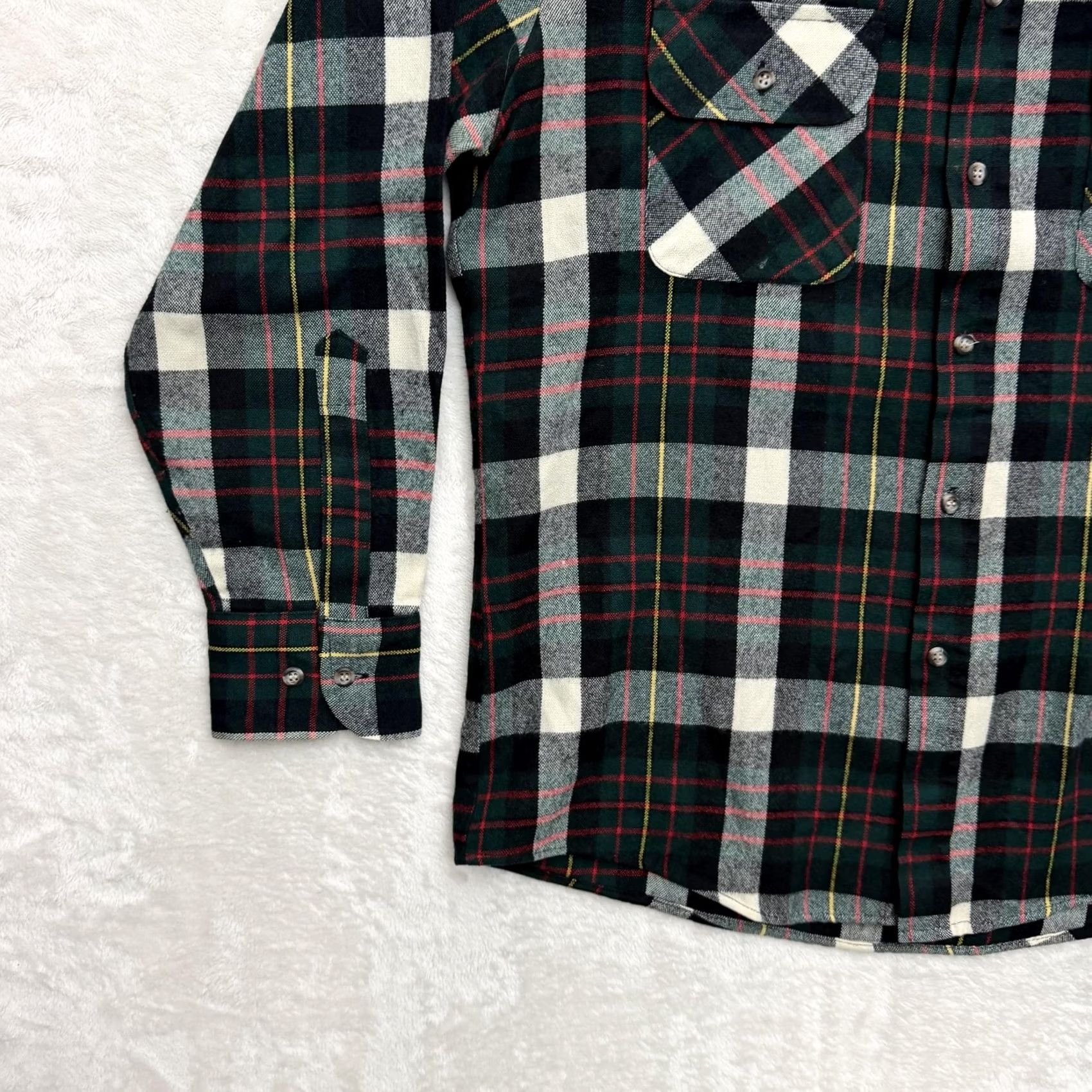 Vintage VINTAGE Northwest Territory Shirt Mens M Green Plaid Flannel Button Up Size US M / EU 48-50 / 2 - 6 Thumbnail