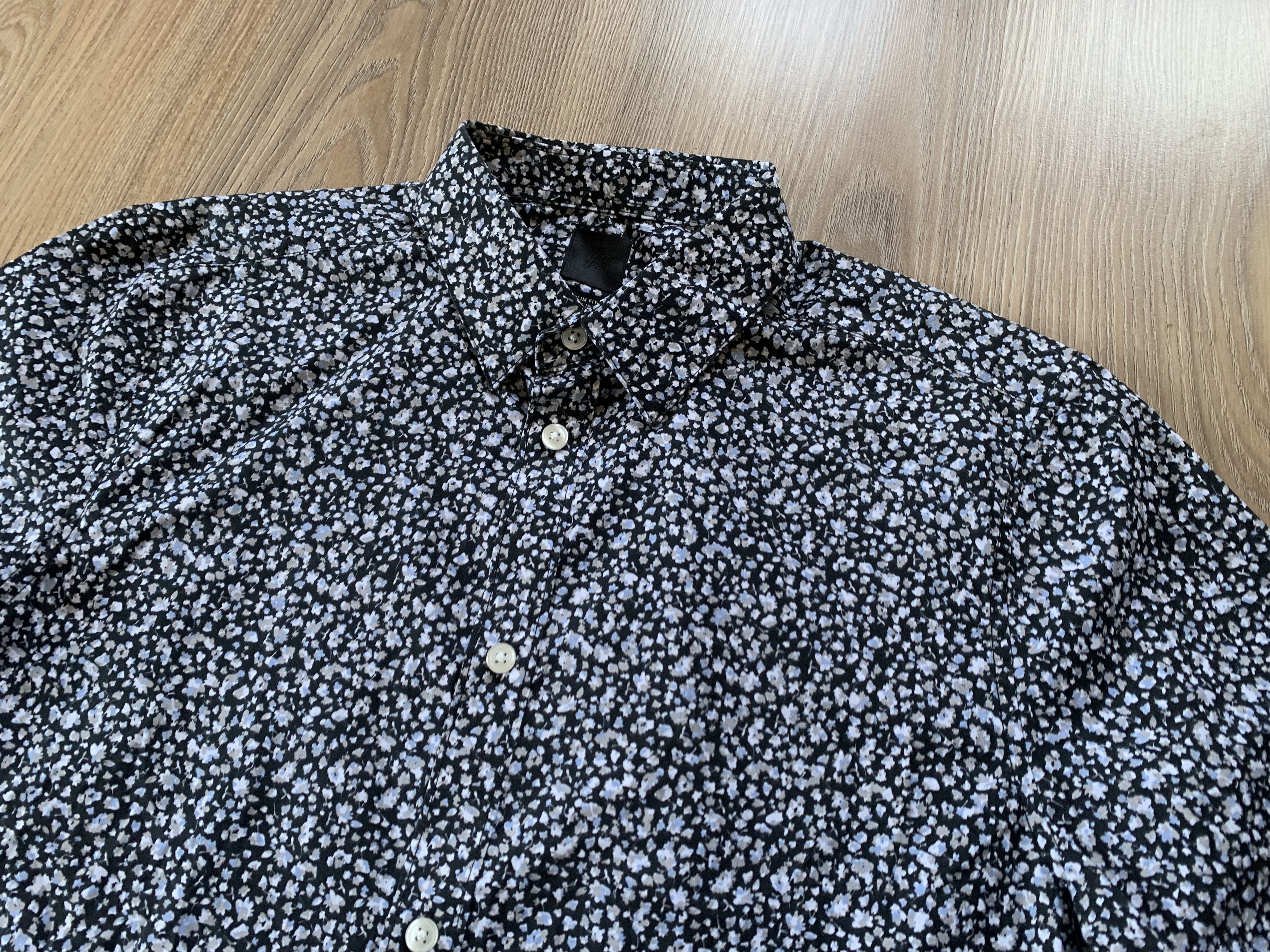 H&M H&M Slim Fit Easy Iron Mens Button Long Sleeve Shirt Size US M / EU 48-50 / 2 - 4 Thumbnail