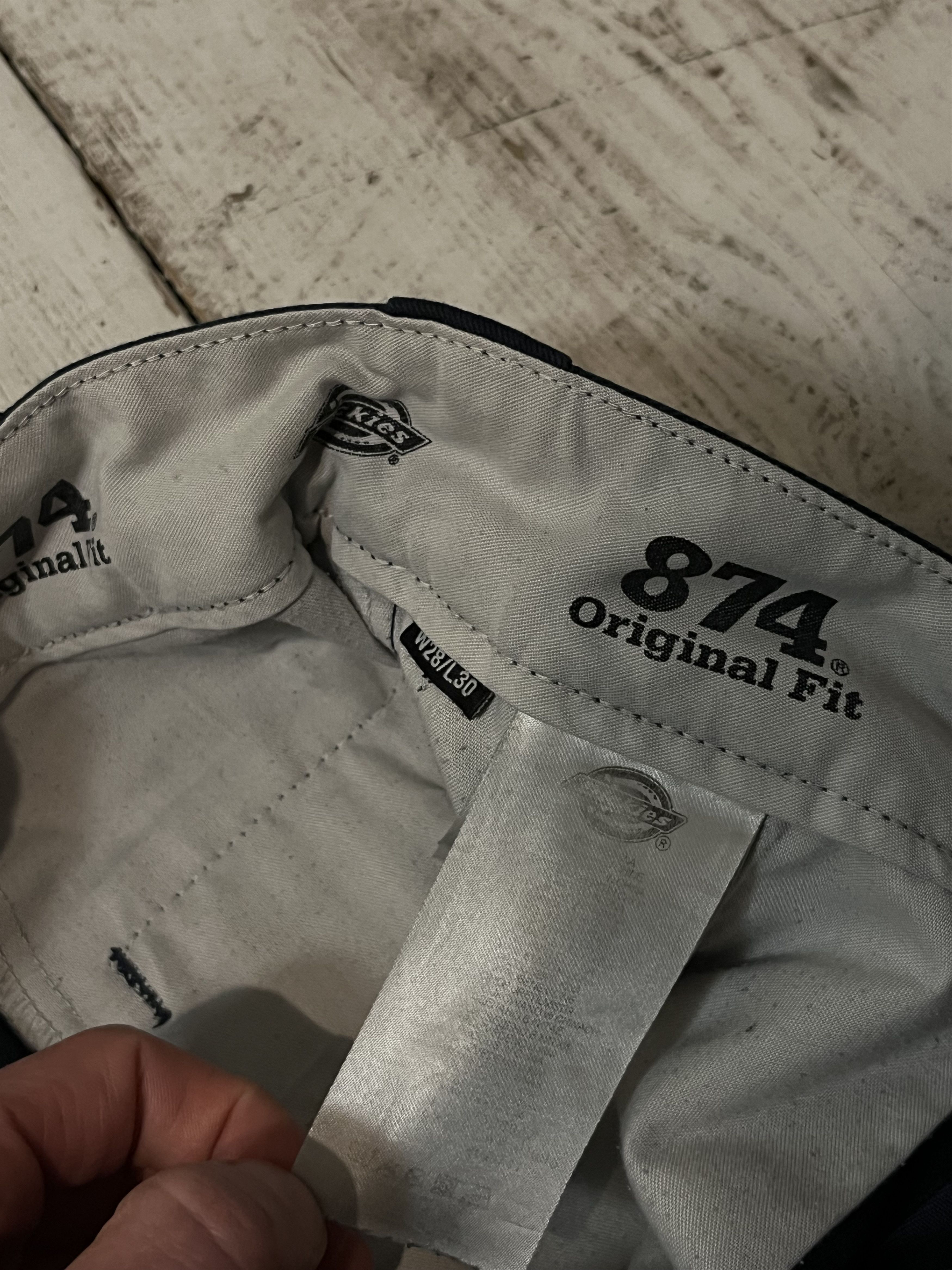 Dickies × Vintage Vintage Dickies 874 Original Fit W28 L30 Size US 28 / EU 44 - 6 Thumbnail