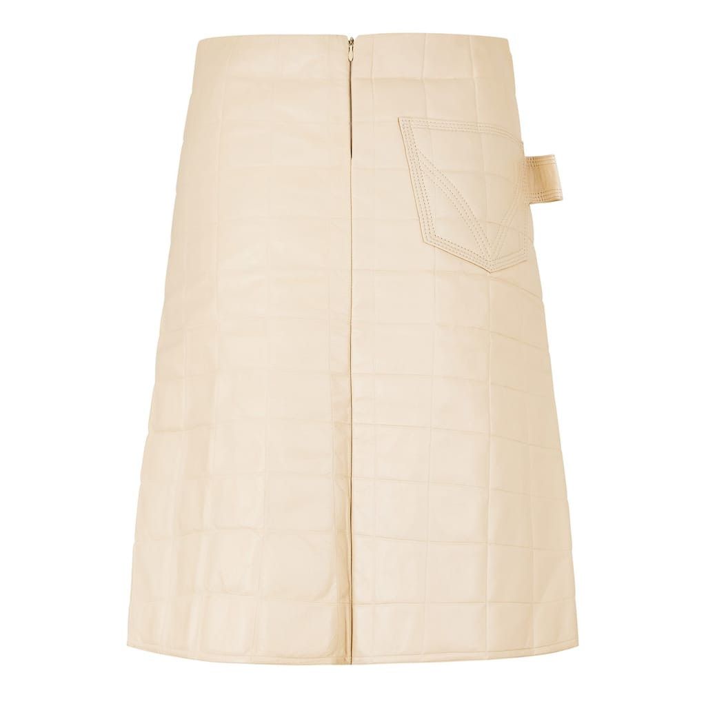 Bottega Veneta Bottega Veneta Bv Skirt in White Size 25" / US 0 / IT 36 - 3 Thumbnail