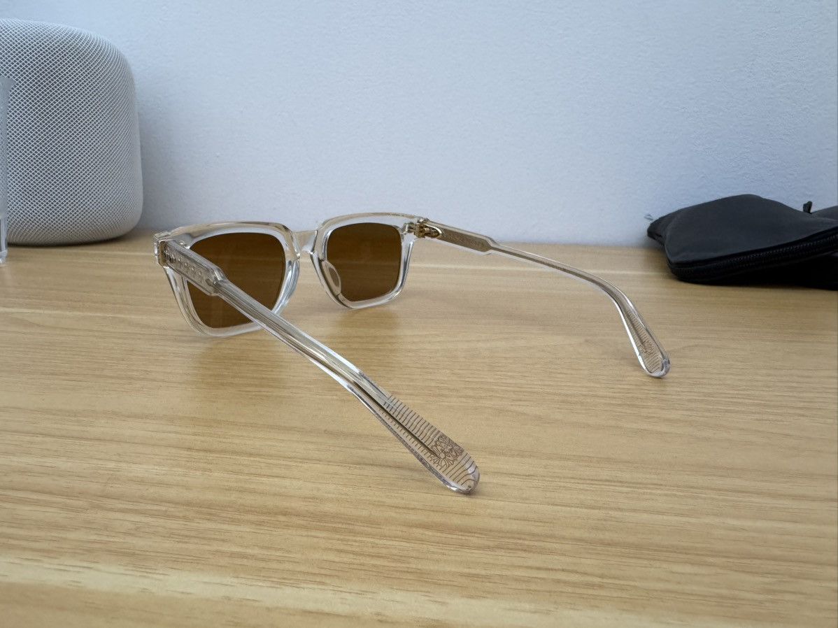Chrome Hearts Chrome Hearts Ambidixtrous Crystal 18k Gold Glasses Size ONE SIZE - 3 Thumbnail