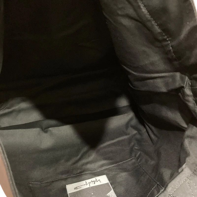 Yohji Yamamoto Yohji Yamamoto pour homme logo leather tote bag Size ONE SIZE - 4 Thumbnail