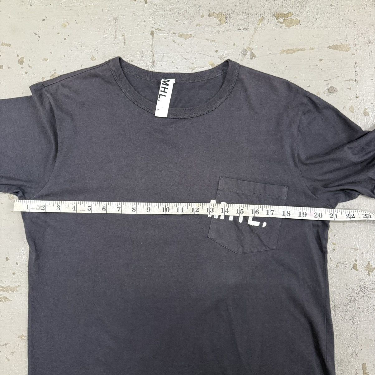 Margaret Howell Margarett Howell MHL Pocket Logo Tee Size US L / EU 52-54 / 3 - 5 Thumbnail