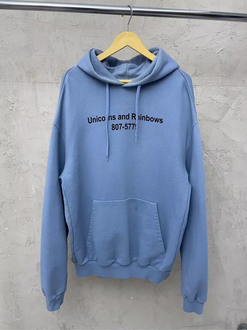 トップス vetements 18SS Rainbows Unicorn Hooded Vetements Unicorns And Rainbow hoodie | eBay