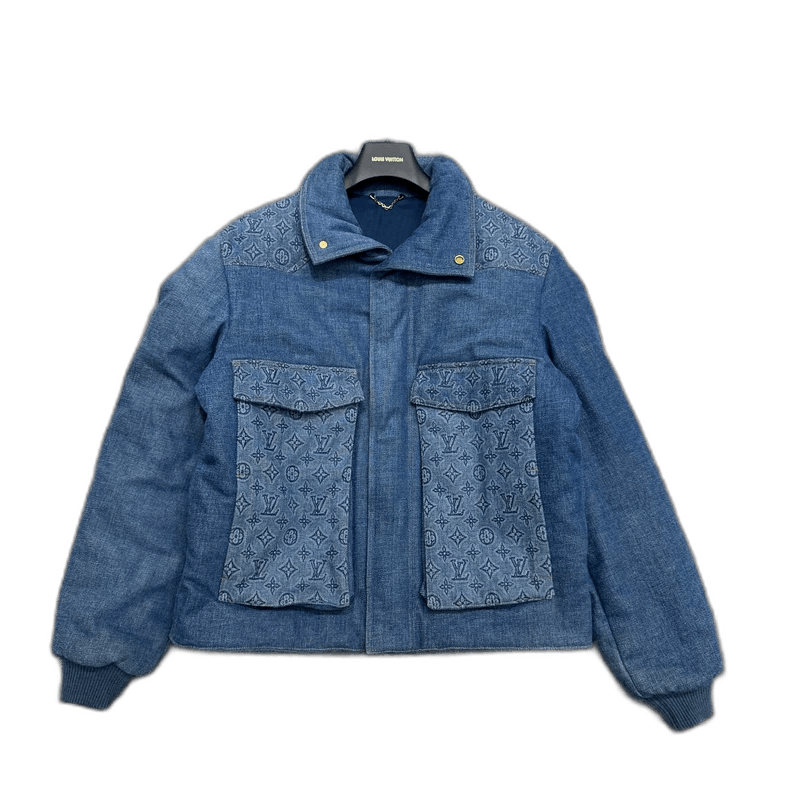 Louis Vuitton Denim Jacket with Prints-yf
