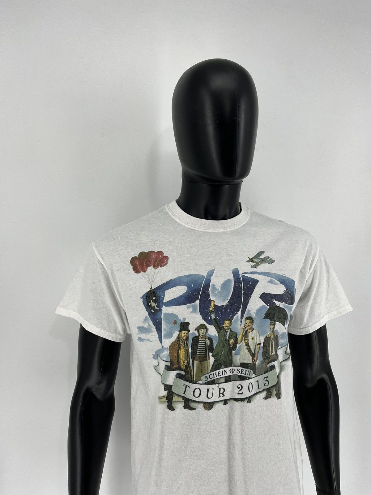 Band Tees × Vintage PUR 2013 Vintage T-Shirt Pop Rock Band Tee 90s Tour Rare Size US M / EU 48-50 / 2 - 3 Thumbnail