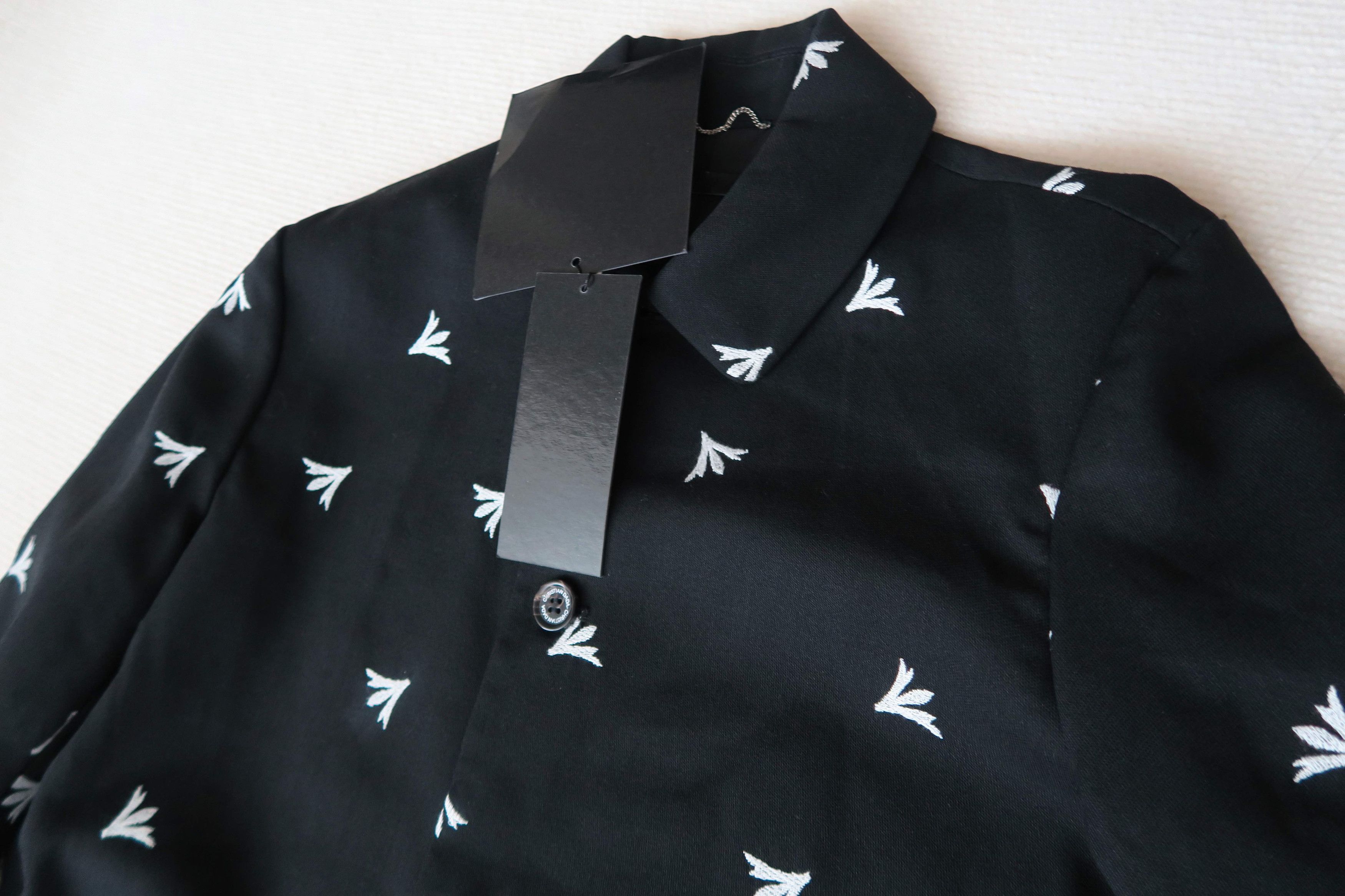Christian Dada Christian Dada Japan Dandelion Embroidered Trench Coat Size US M / EU 48-50 / 2 - 11 Thumbnail