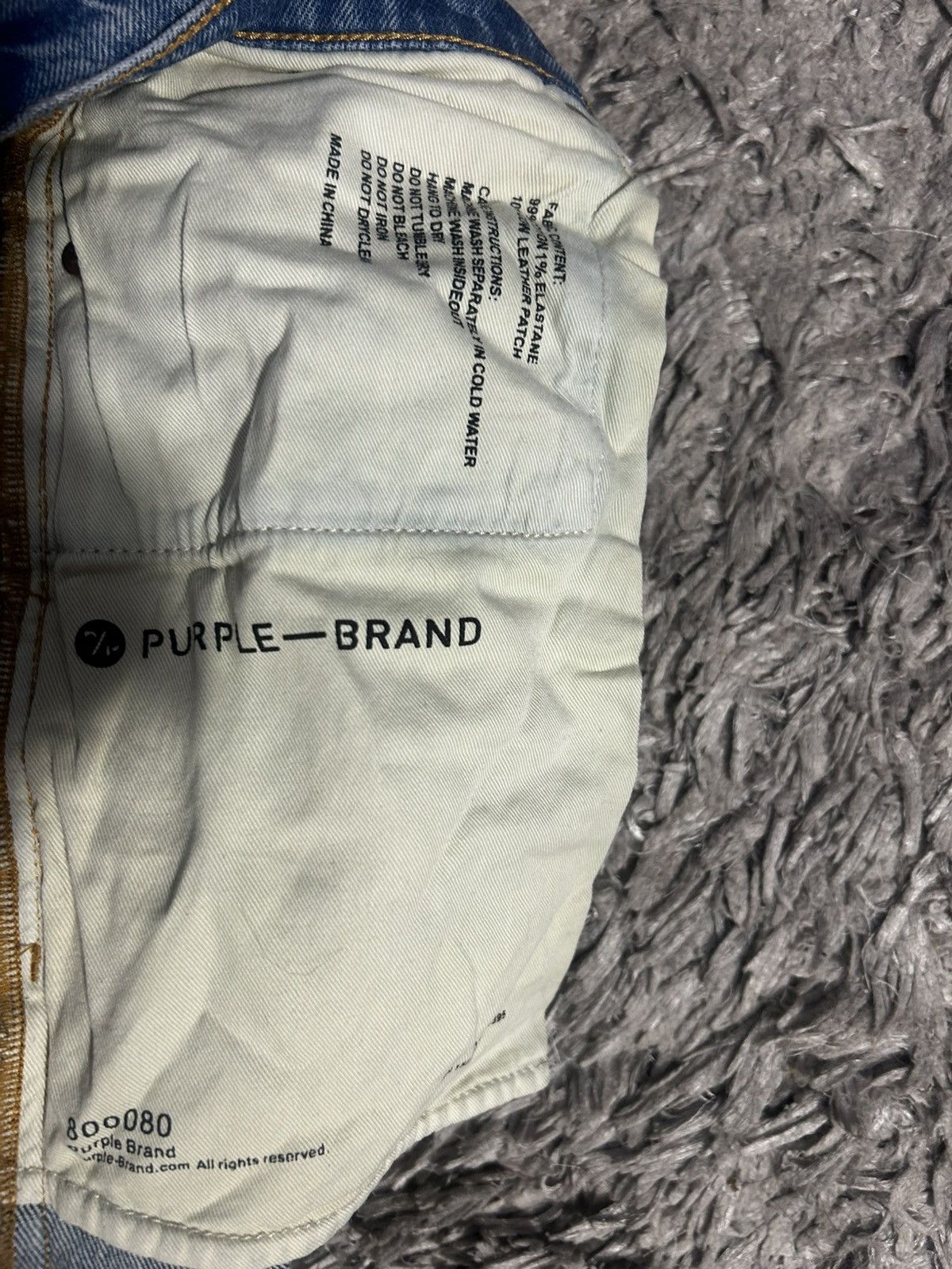 Purple Brand Purple denim jeans slim fit Size US 30 / EU 46 - 2 Thumbnail