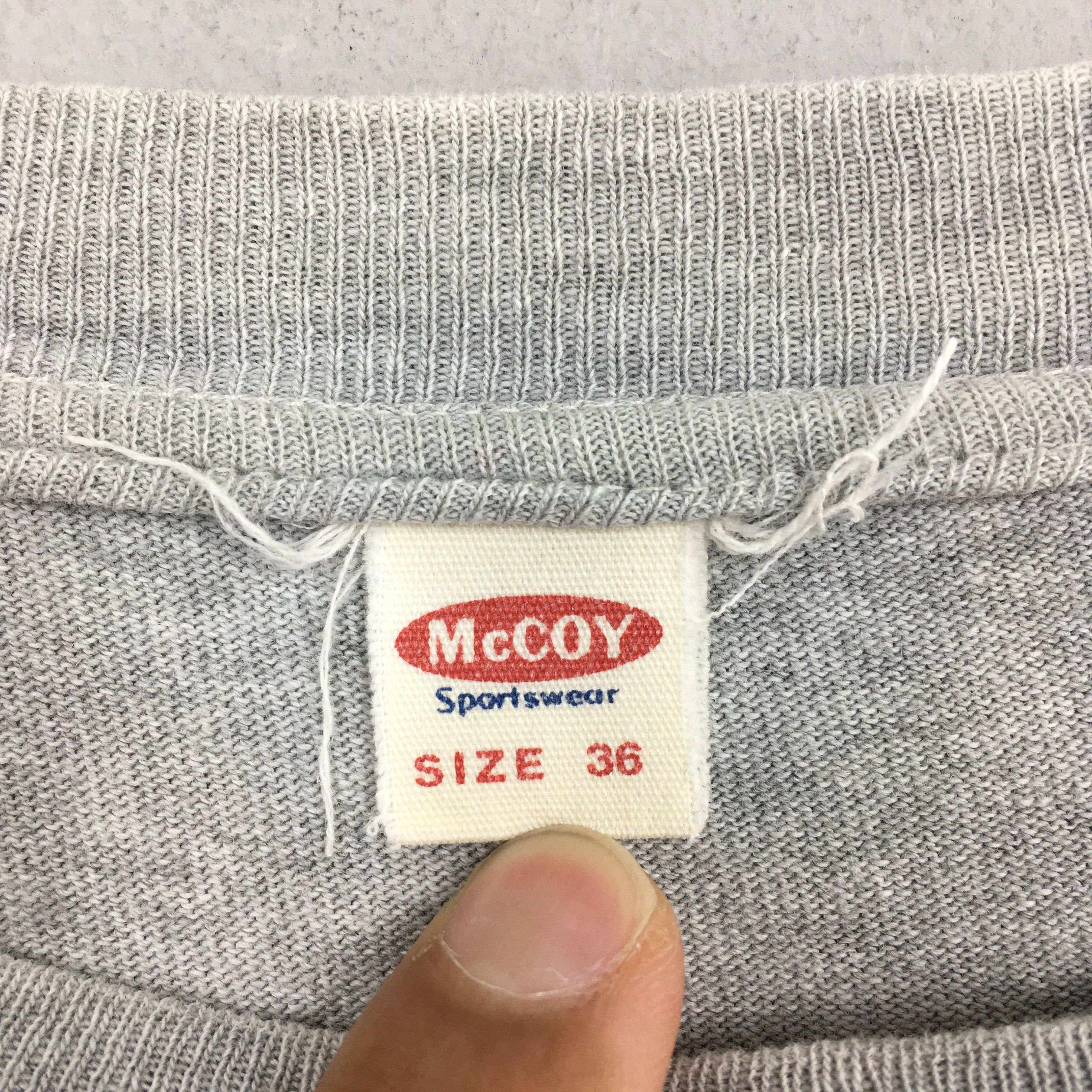 Other Vintage Mccoy Japan Rocketeers 4th FIW Gray T shirt Small Size US S / EU 44-46 / 1 - 3 Thumbnail