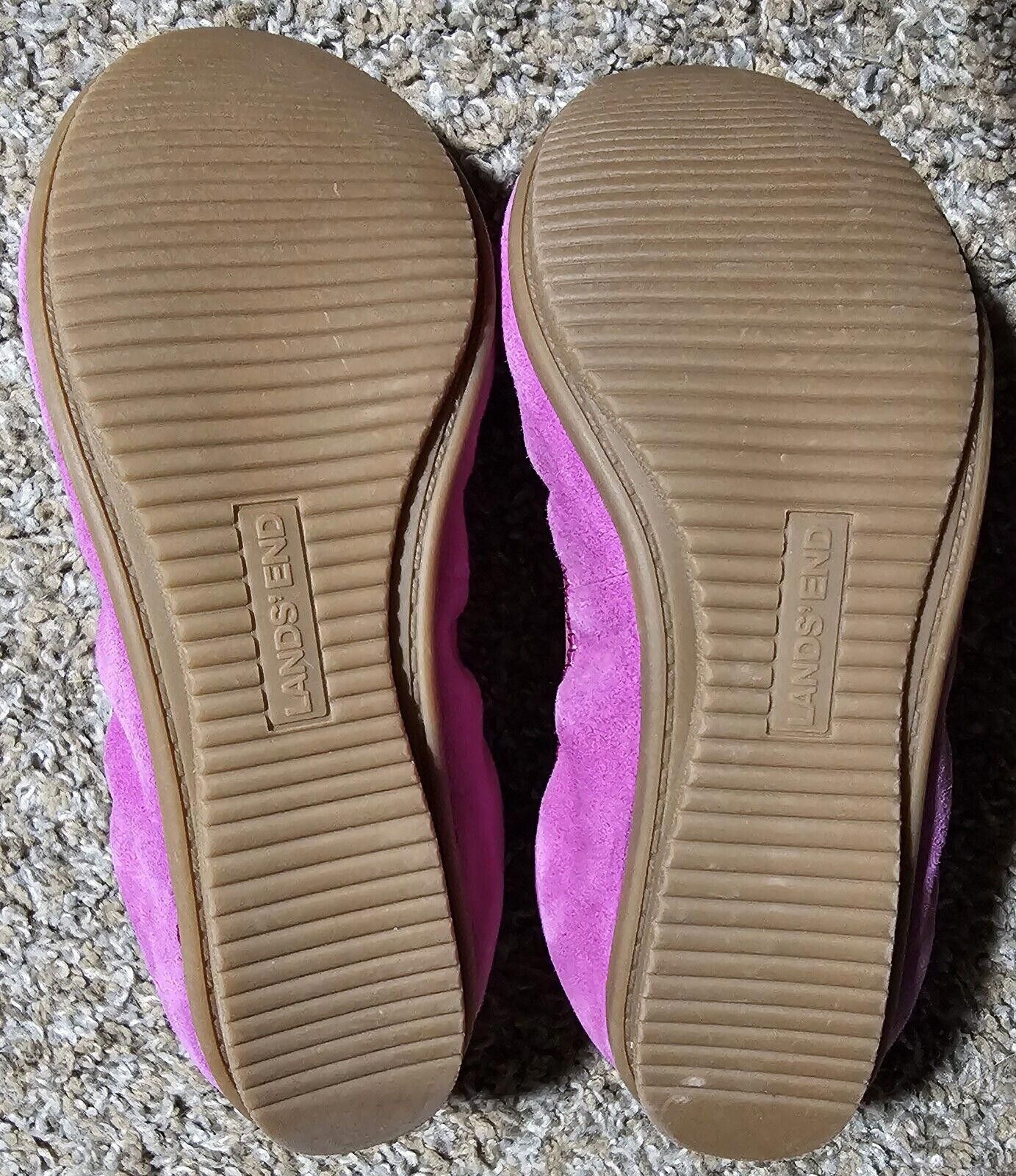 Lands' End Lands End Ballet Flat Shoes Pink Elastic Slip On Size 7 Size US 7 / IT 37 - 6 Thumbnail