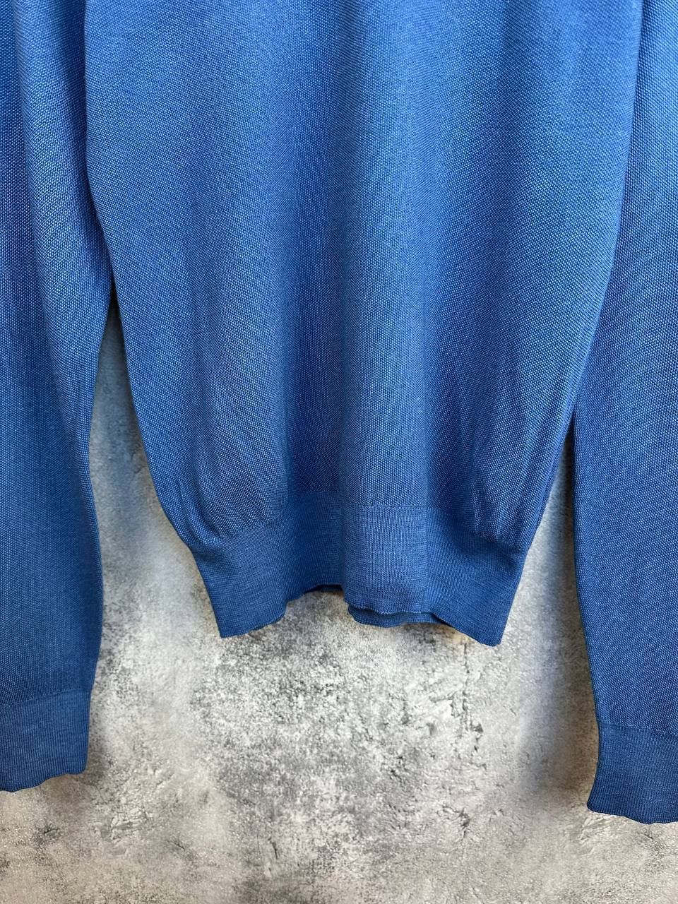 Boggi Boggi Milano Knit V-Neck Wool Sweater Jumper Italian Style Size US M / EU 48-50 / 2 - 7 Thumbnail